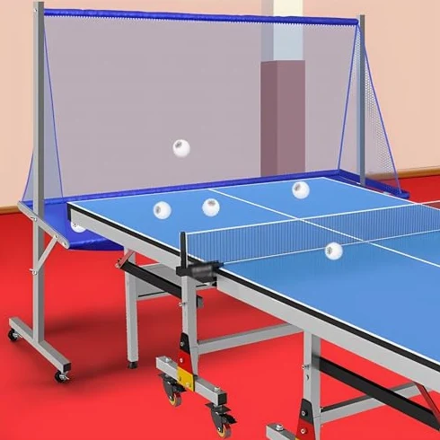 Rete di cattura per palline da ping pong, rete professionale per allenamento di tavoli da 182,9-208,3 cm, collezionista e rullo