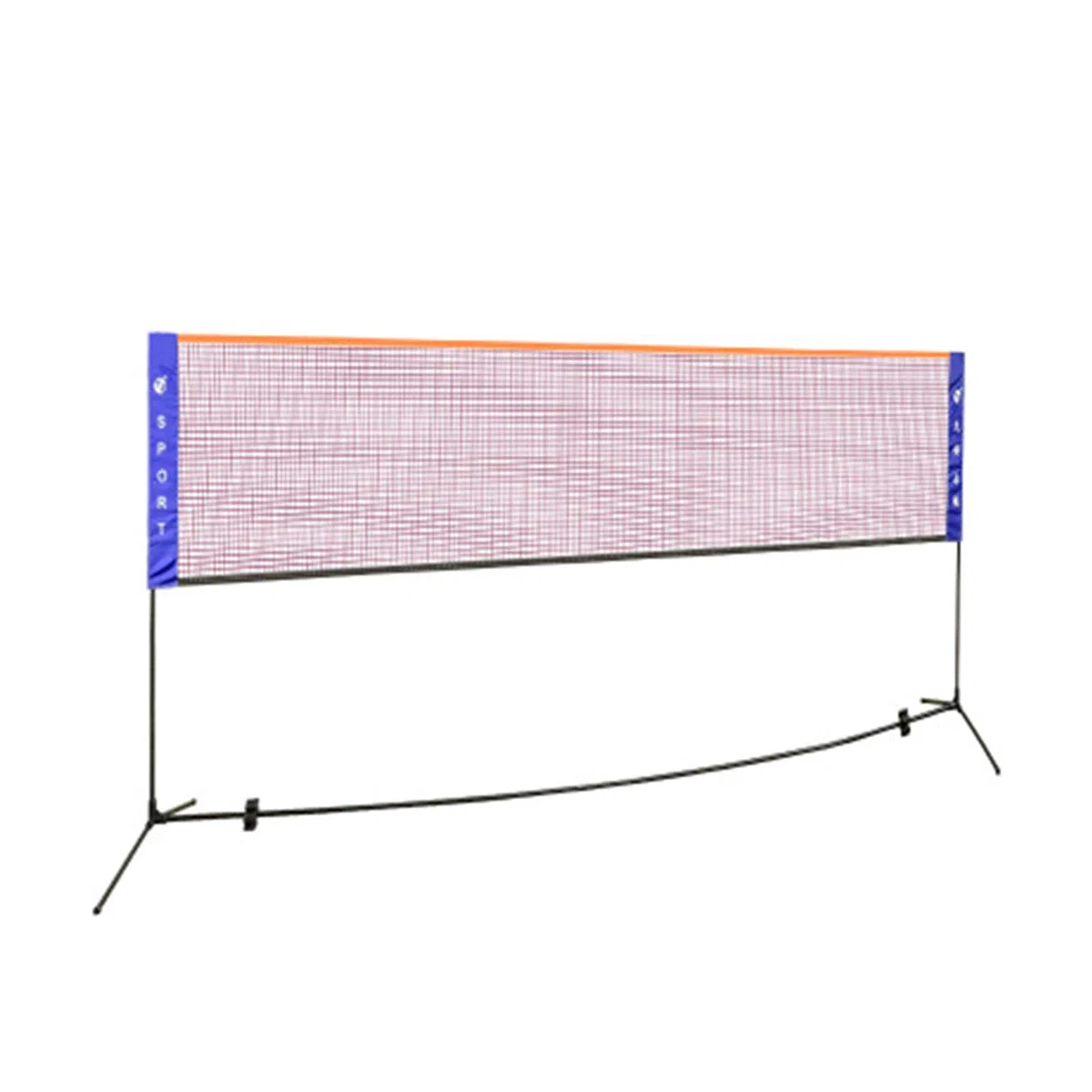Rete da Badminton Rete da Tennis Pieghevole Portatile Rimovibile Rete da Pallavolo, per Adulti Bambini Giardino Esterno Spiaggia Patio Allenamento, con Ripiano e Borsa da Trasporto(410cm)