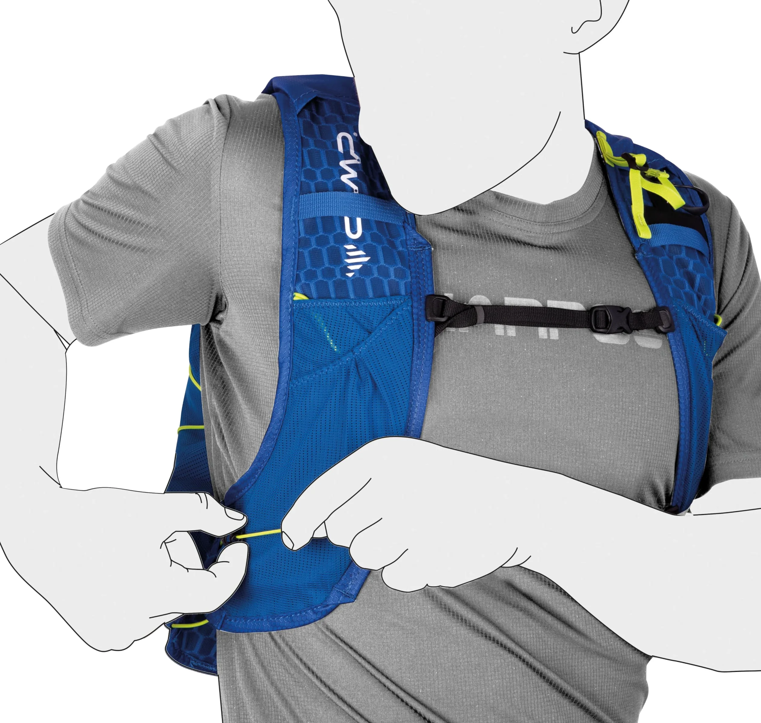 C.A.M.P. - Zaino - TRAIL FORCE 20 - XS-M - 20 L