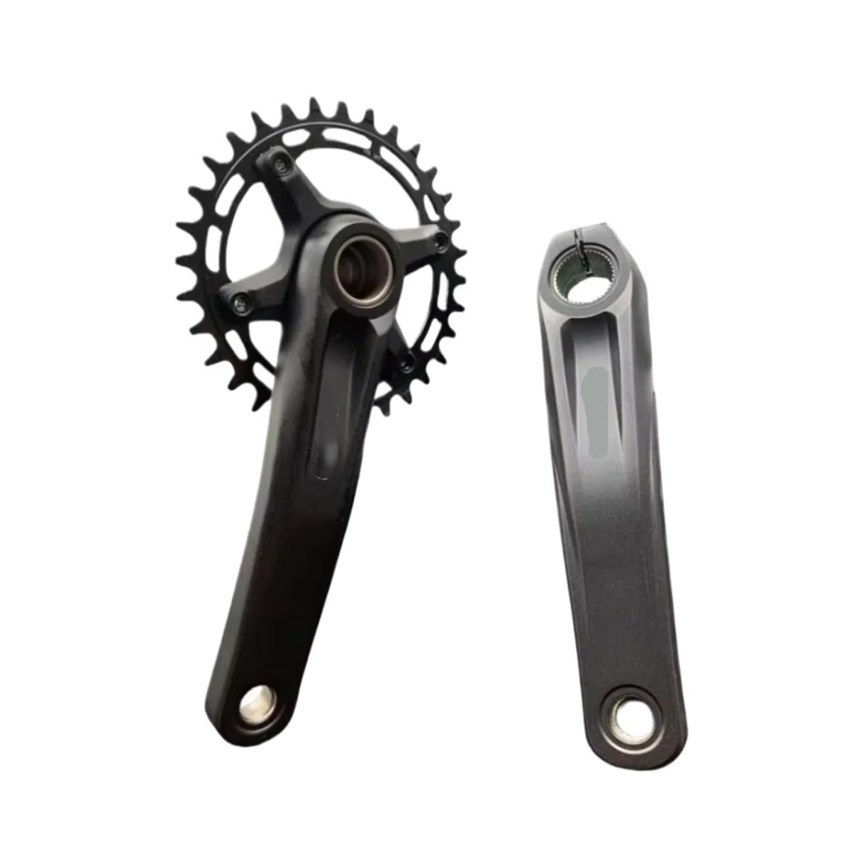 Generico Compatibile con Il Kit BB Guarnitura Shimano MTB 1x12S | Guarnitura 1x12 con doppia corona e bracci da 170/175 mm for BB52 MT500