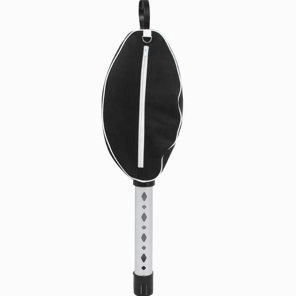 Cryfokt Sacca Telescopica Regolabile per Raccolta Palline da, Strumento per Raccogliere 80 Palline, Tessuto in Nylon Impermeabile, 715 G, Forniture Sportive per Gli Amanti del