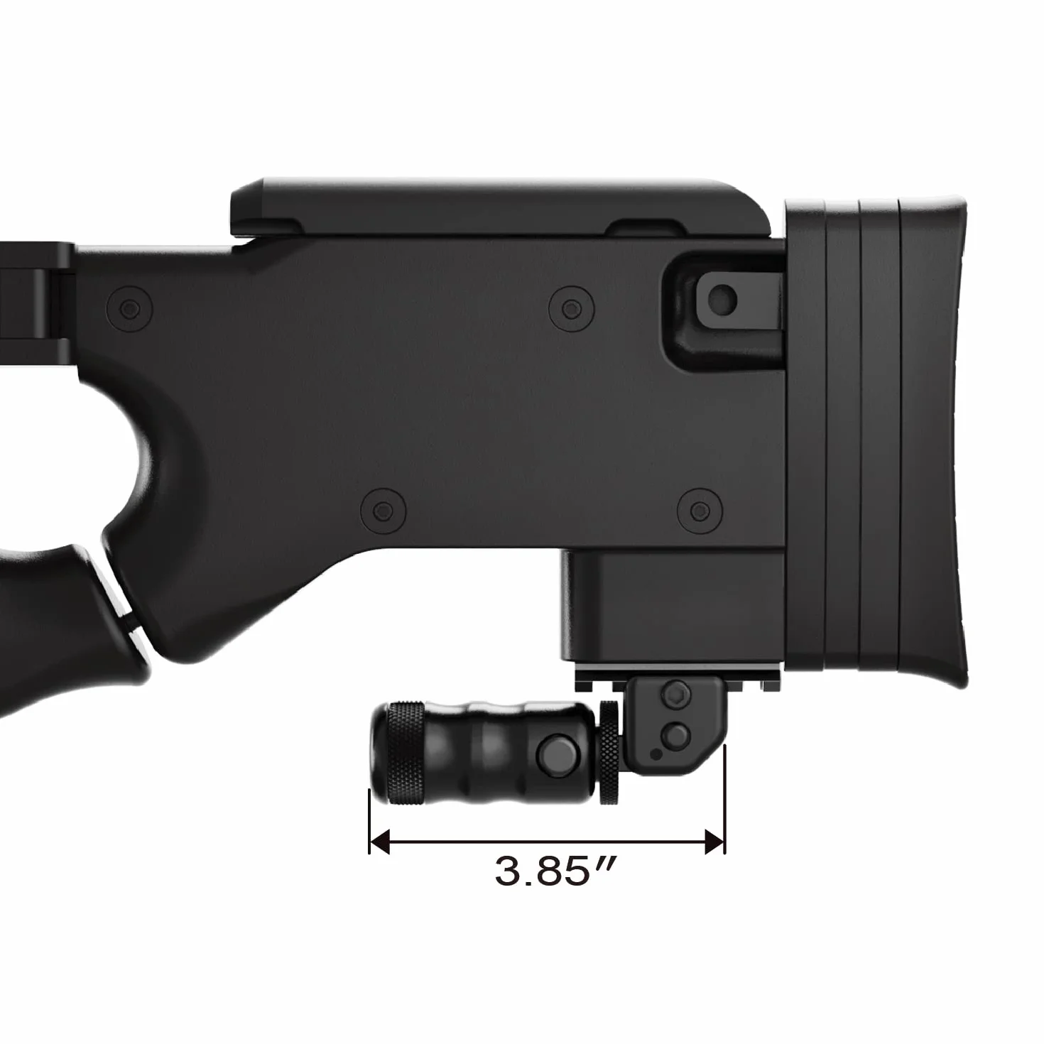 Picatinny Singleton, Altezza regolabile Picatinny Precision Singleton, 3 3/4 "a 4 3/4"