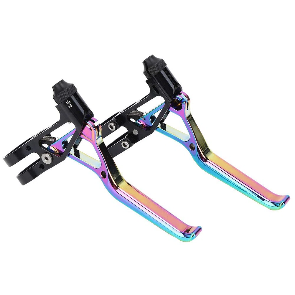 Changor Leve Freno Bici, Lega di Alluminio Ultraleggera | Finitura elettrolitica, robusta, compatibile con mountain bike, accessori ciclismo, pesa 83 g