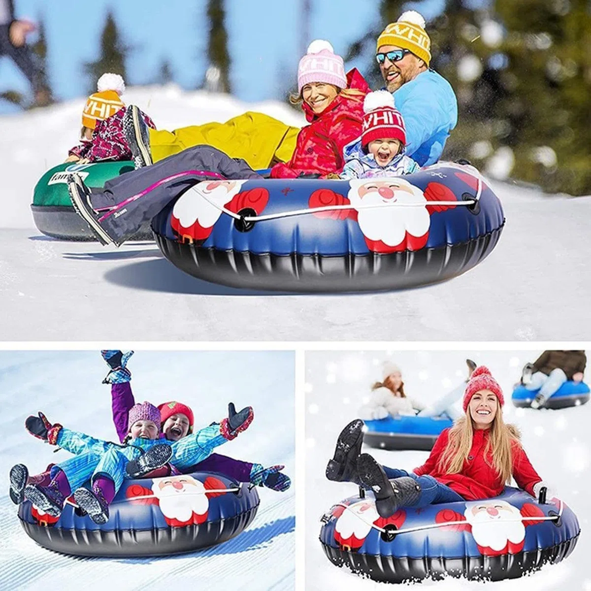 Slitta gonfiabile da neve Slittini Snowboard Con Maniglie Resistenti Al | Tubi snowboard da slittino Sport, Parchi, Cortili, Giardini, Pattinaggio, Sci, All'aperto, Soccorso, Sabbia, Natale