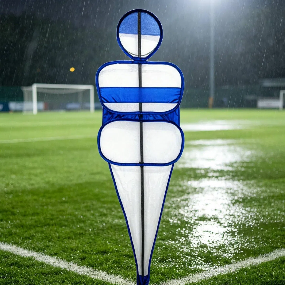 predolo 2 Pezzi Manichino Calcio Punizione Uso All'aperto Manichino Calcio Punizione Resistente Agli Urti Attrezzatura Sportiva per Allenatori, Calciatori