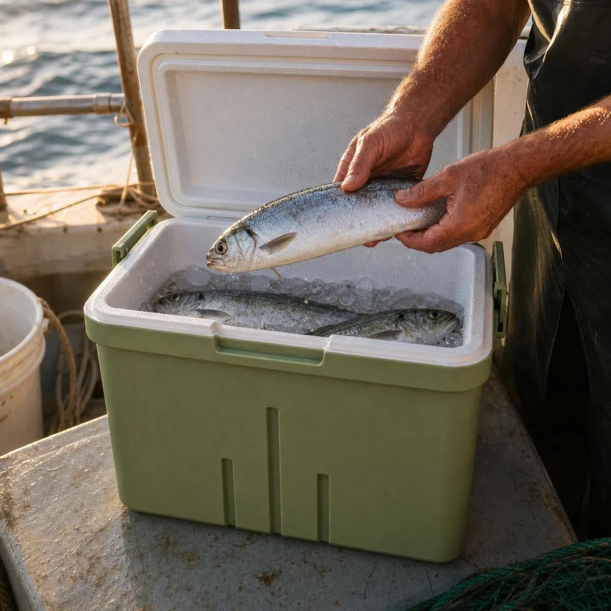 Homyl Contenitore Frigo Portatile da Picnic, Scatola Termica Contenitore Termico per Alimenti e Bevande, per spiaggia