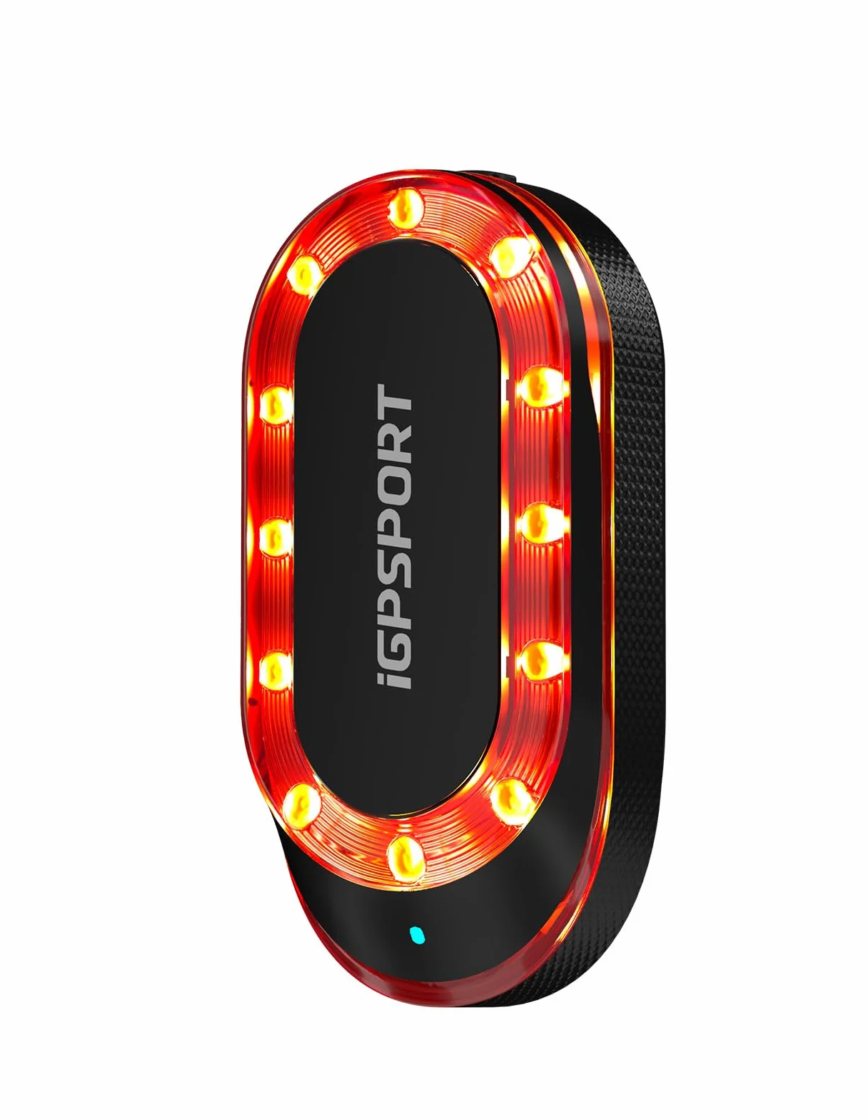 iGPSPORT SRmini Luce Posteriore Radar per Bicicletta, 20 Ore di Autonomia, Visione 1,2 km, Rilevamento Frenata, On/Off Automatico, 65 Lumen, Ant+, Bluetooth 5.0, IPX7