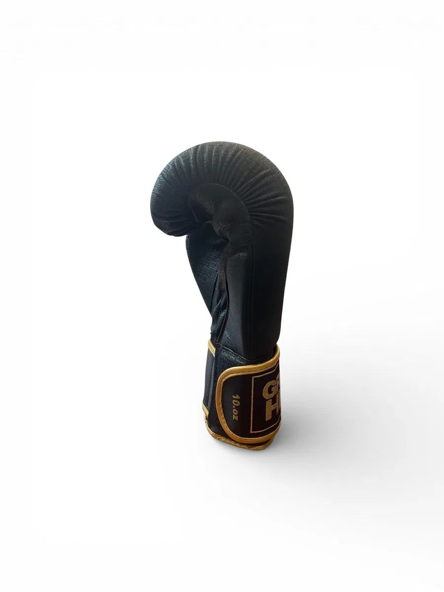 Green Hill PANTHER – Guantoni da Boxe per Allenamento e Sparring, Antishock, Chiusura Velcro, Protezione Polso, Similpelle Resistente, 10 oz / 12 oz, 14 oz / 16 oz