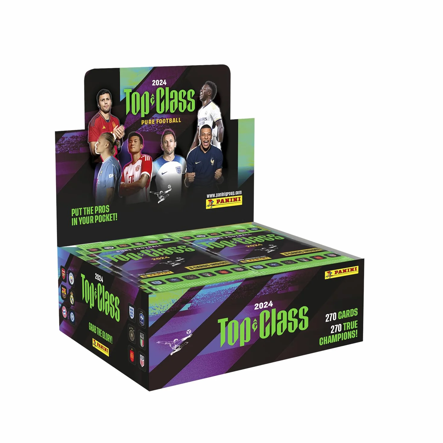 Pack de démarrage + boîte de 24 pochettes - PANINI - CARTES TOP CLASS FIFA 2024 TC