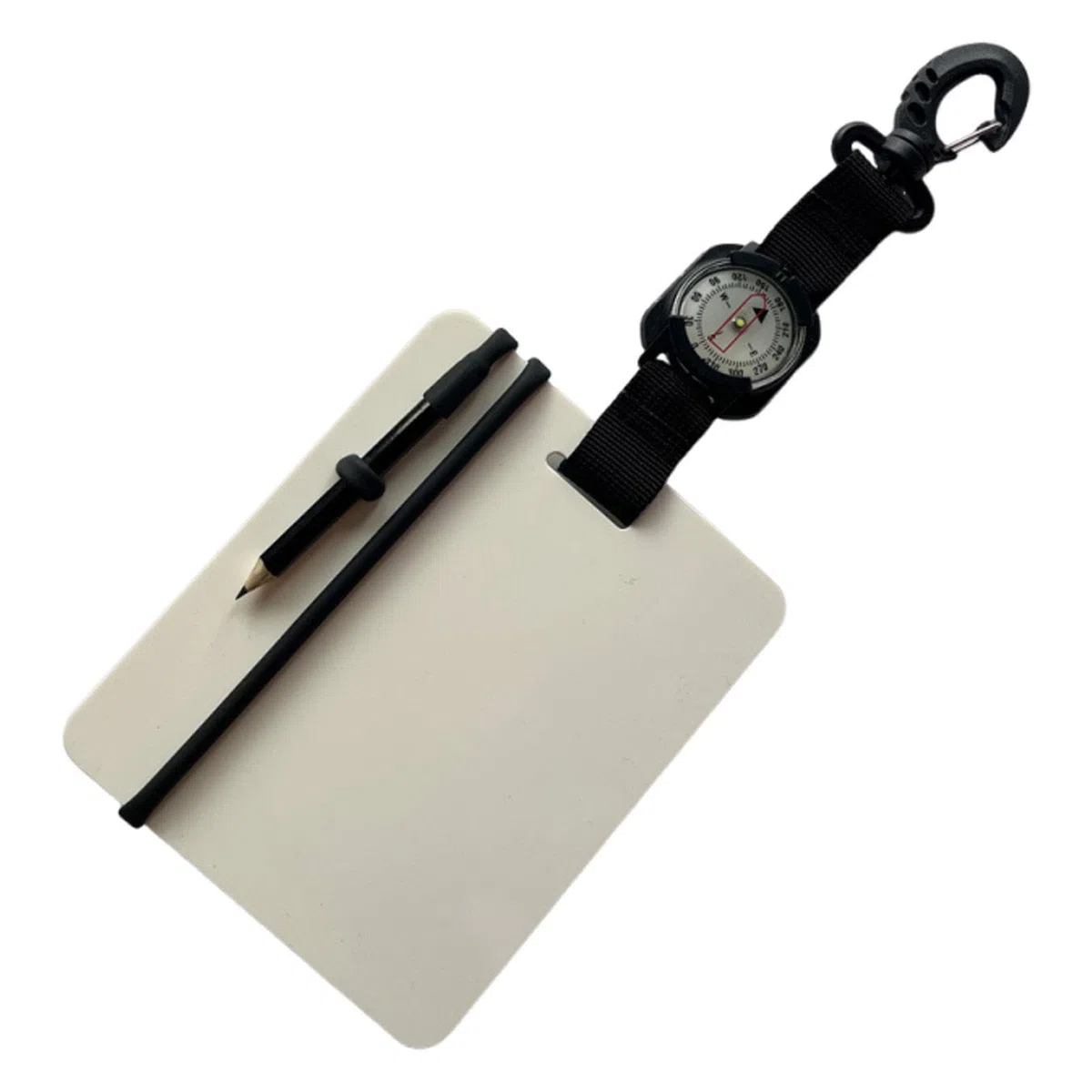 perfk Lavagna Subacquea per Scrivere, Blocco Note con Bussola e Matita, Facile da Usare, Professionale, Lavagna Subacquea