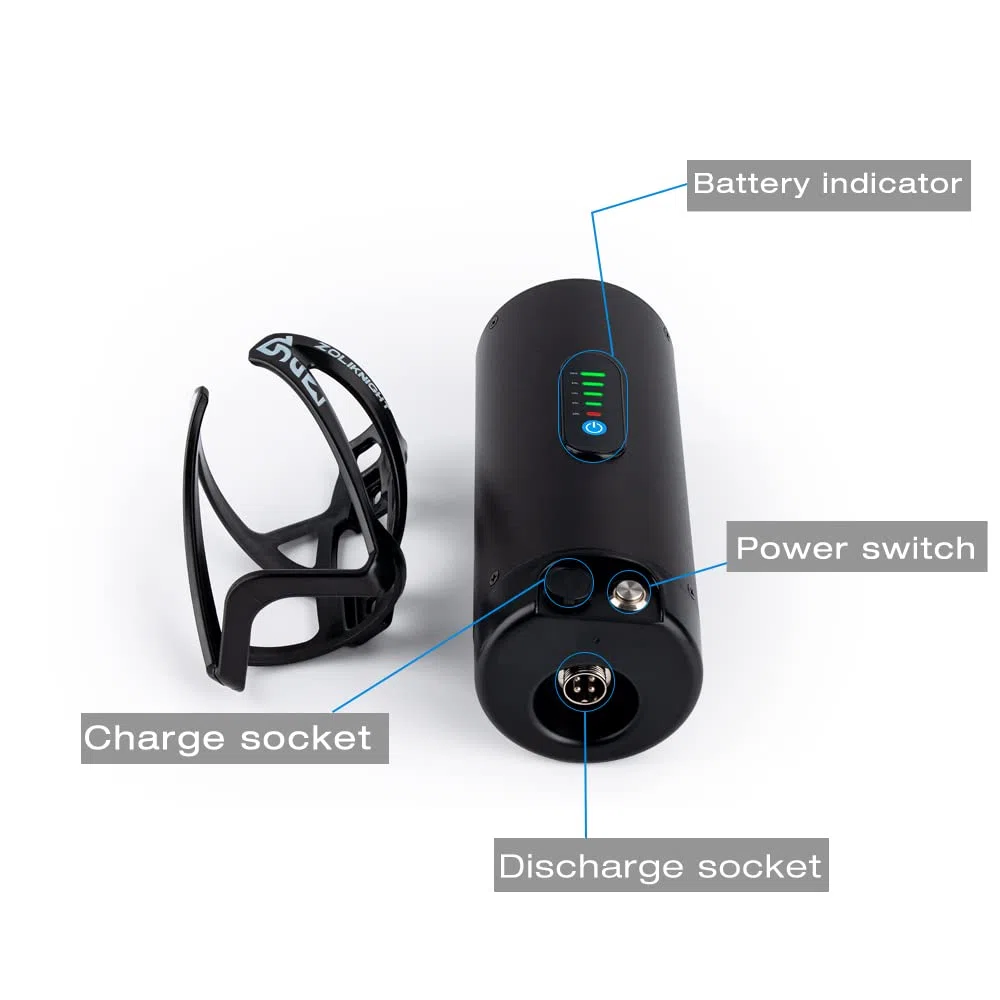 Mini Bottle Battery - Batteria bici elettrica 36V per 500W 350W 250W 200W 150W Ebike - Pacco batteria agli ioni di litio per Ebike Kit di conversione di ricambio