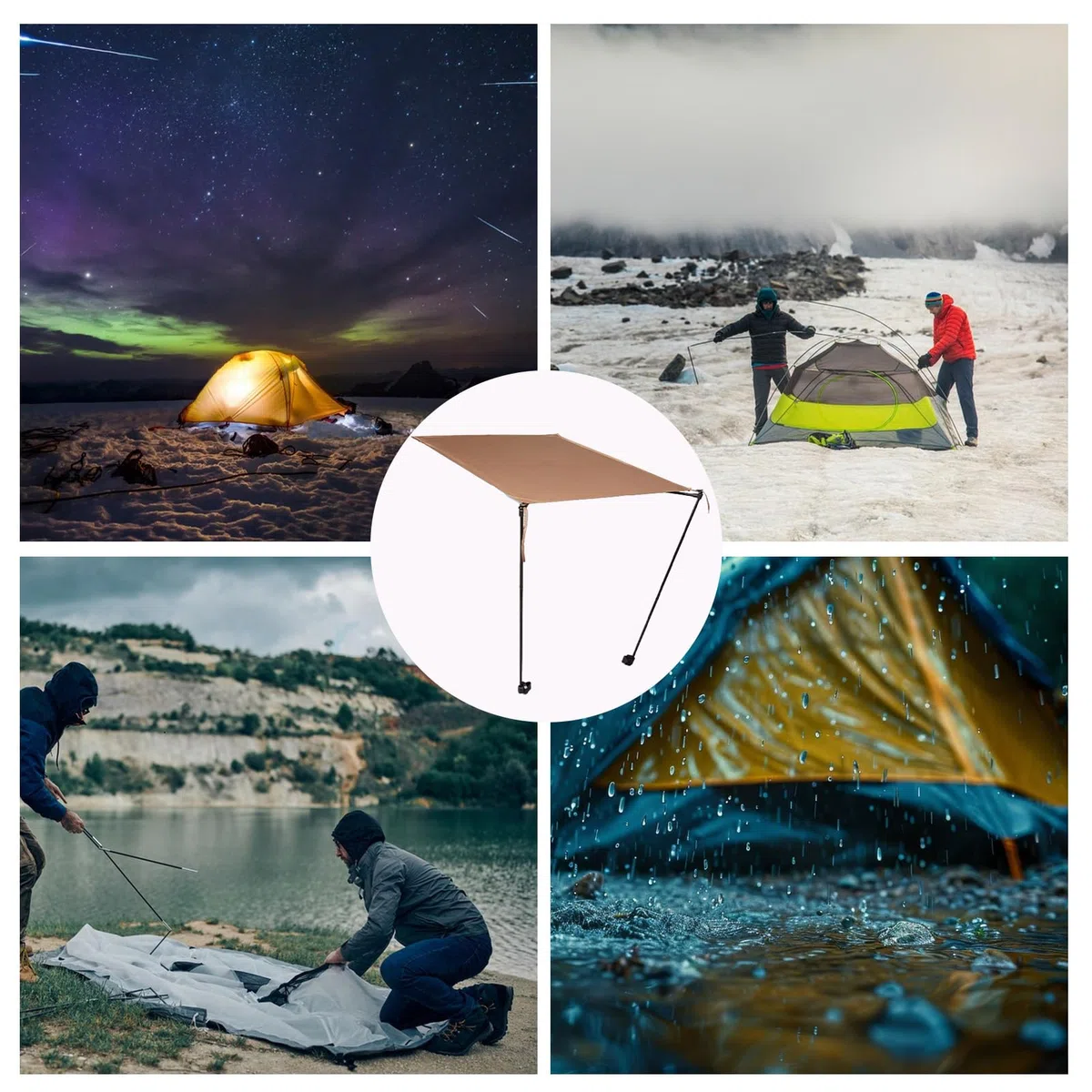 Tettuccio pieghevole da sedia Solare Portatile Tenda Da Sole | Tettuccio Per Sedia Pieghevole Da Campeggio Parasole Campeggio Sport Outdoor Spiaggia Tailgates Pesca Escursionismo