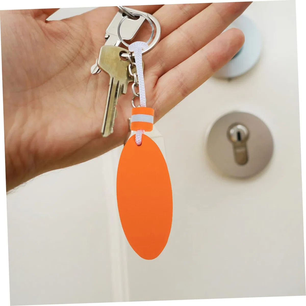 5 Set Di Portachiavi Galleggianti in Materiale Eva Portachiavi Luminosi Per Sport Acquatici Portachiavi Da Viaggio Robusti E Facili Da Trasportare 6 Pezzi * 5