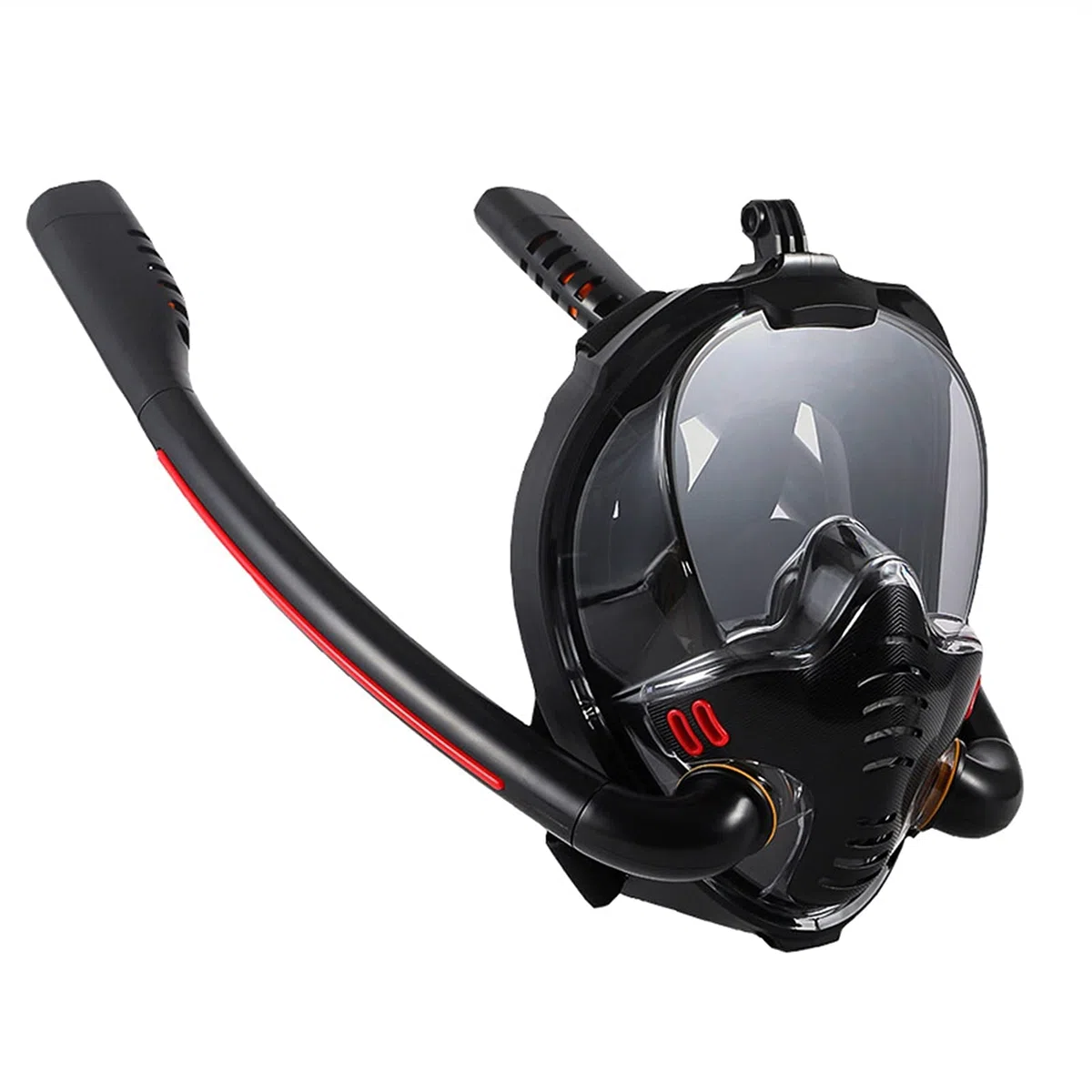 Maschera da Snorkeling per Bambini， Adulti， Maschera Subacquea， Maschera Integrale per Snorkeling， Maschera antiappannamento， Maschera Subacquea per Nuoto，