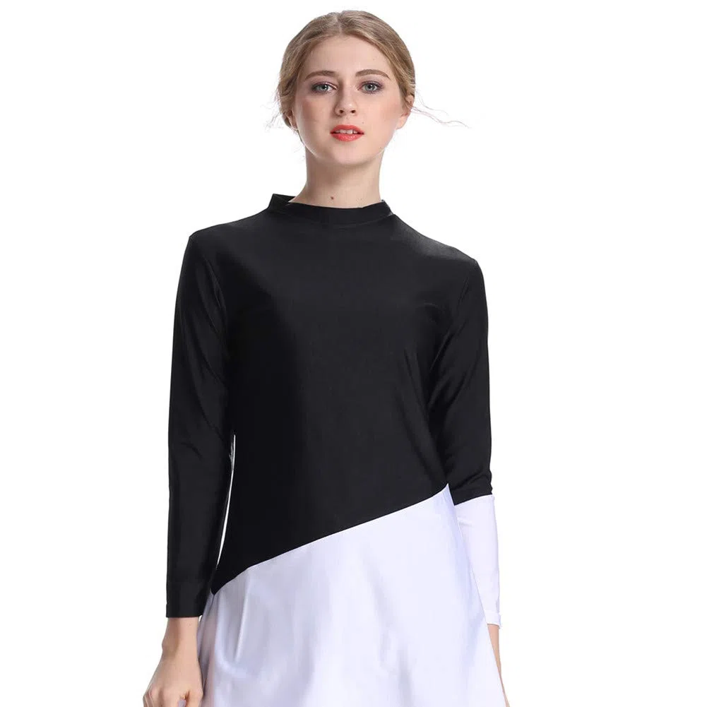 Costume da Bagno Musulmano Donne Ragazze Costume da Bagno Muslim Swimwear Ragazze Signore Modesto Copertura Completa Beachwear Burqini Burkini
