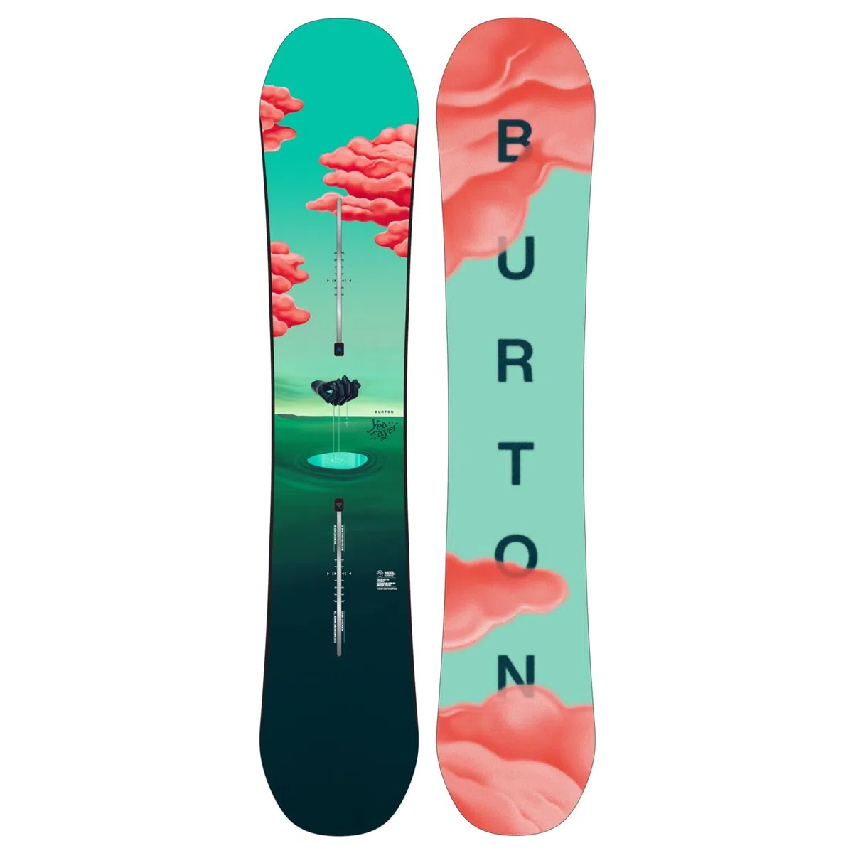Burton - Tavola da Snowboard Women's Yeasayer Flying V Donna - Donna - Verde