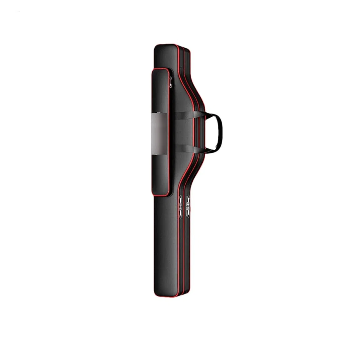 Suwequest Borsa da pesca Oxford a 2/3 strati, porta canne da pesca, borsa per attrezzi da pesca, borsa impermeabile per attrezzatura da pesca, 2 strati, 100 cm