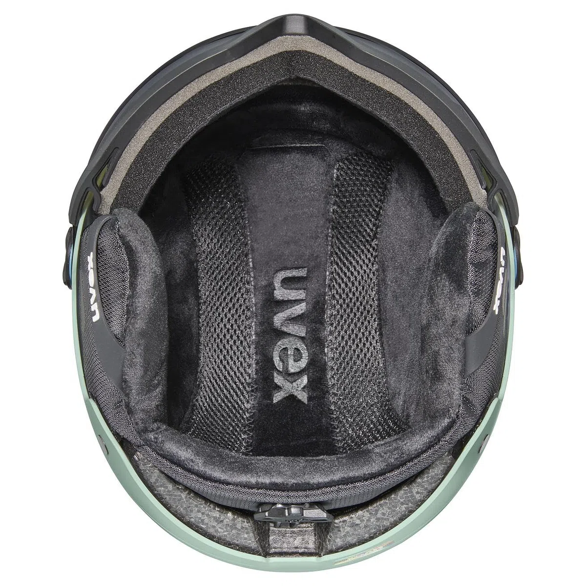 uvex wanted visor, casco da sci Unisex adulto, oxid green matt, 58-61 cm