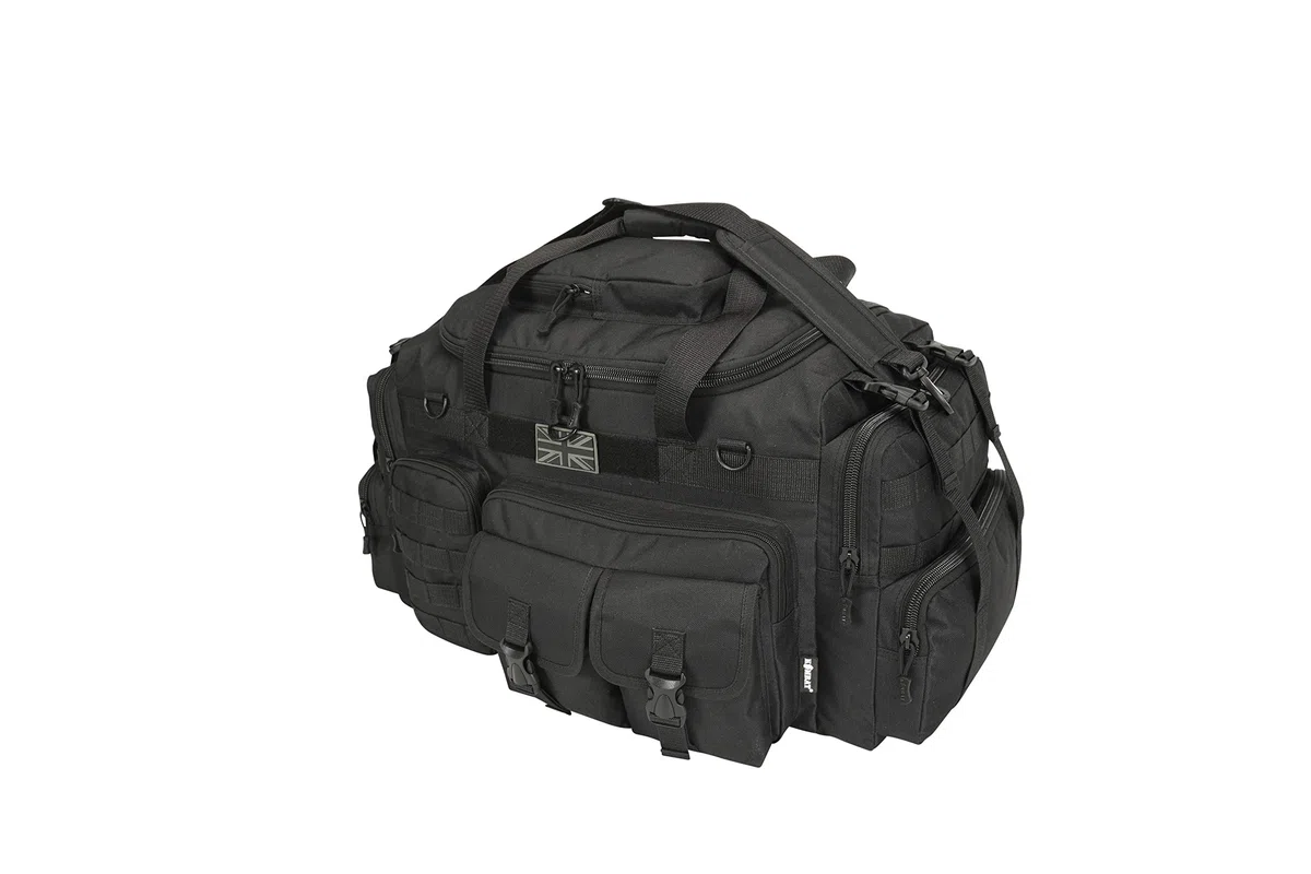 * New* Kombat Tactical Saxon Holdall – 65 litri di polizia di sicurezza speciali forze militari kit di pattuglia Pack