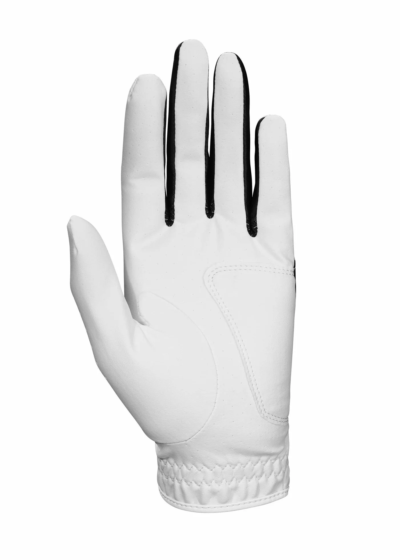 Callaway Guanti da Golf Weather Spann, Confezione Singola (Mano Destra da Donna, L, Bianco)