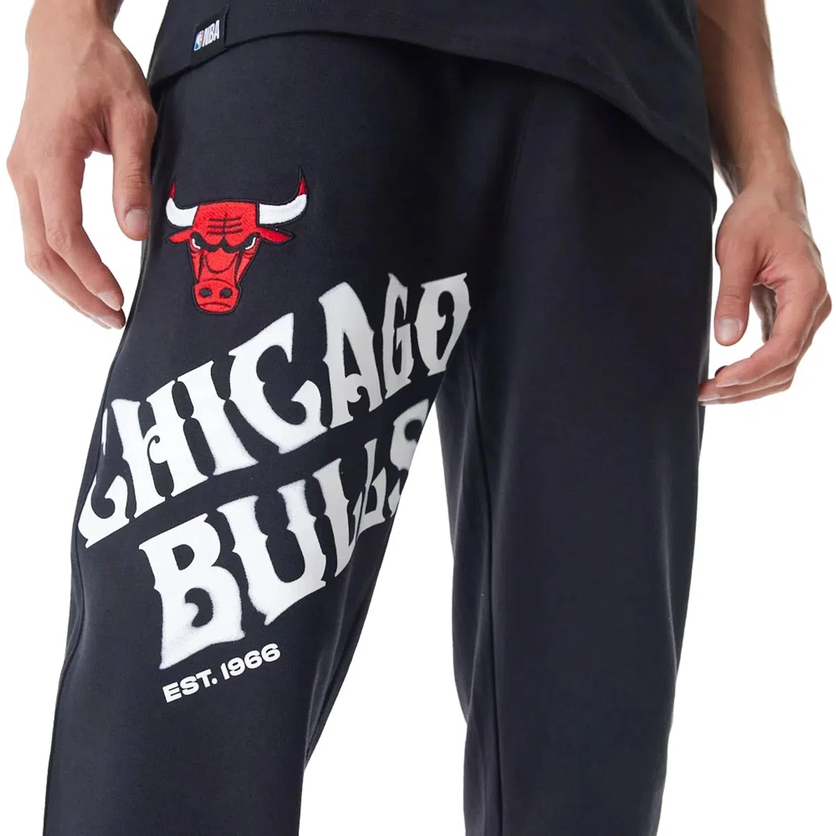 New Era NBA Graphic Chicago Bulls - Pantaloni da jogging da uomo