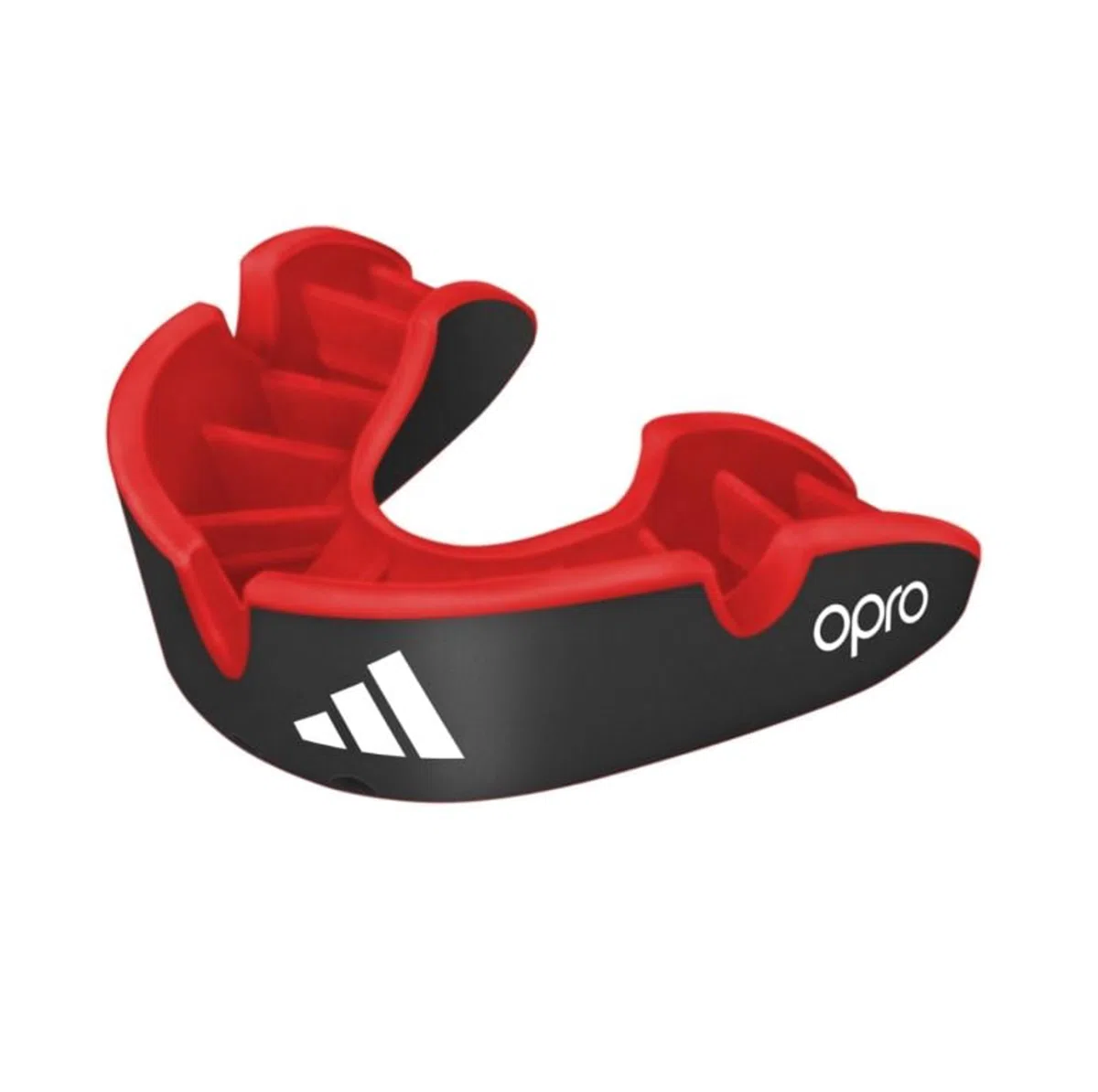 adidas Paradenti Paradenti Gum Shield Adulto Boxe Rugby Hockey MMA Arti Marziali OPRO Argento (Nero, Senior)