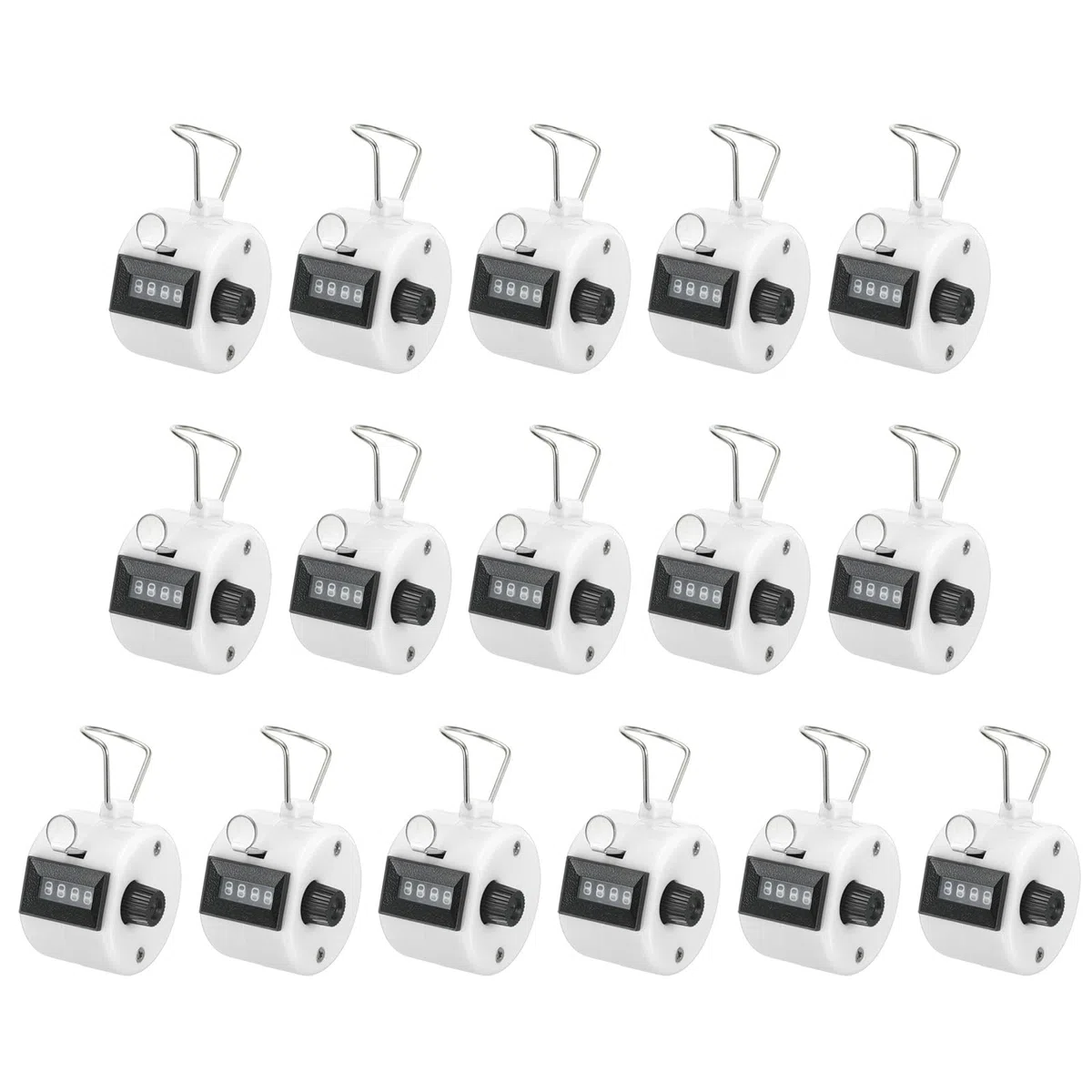 PATIKIL Clicker Contatore meccanico a forma di cifre, contatore manuale per allenamenti, maglieria, golf, giro, pesca