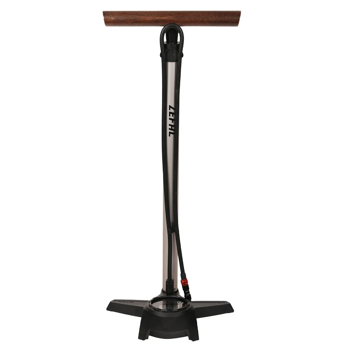 ZEFAL Pompa per Bicicletta con Manometro Profil Max FP65 Z-Turn - Pompa Bici da Pavimento - Vintage - 12 Bar