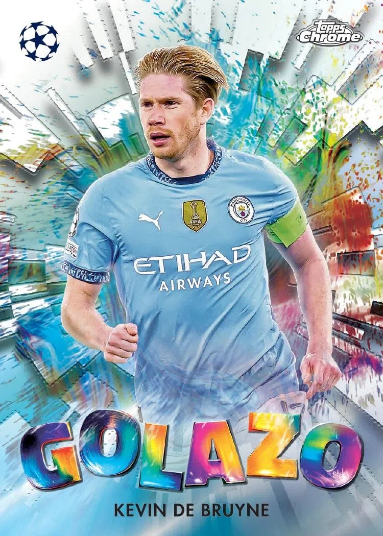 2024-25 Topps Chrome UEFA Club Competizioni - Value Box