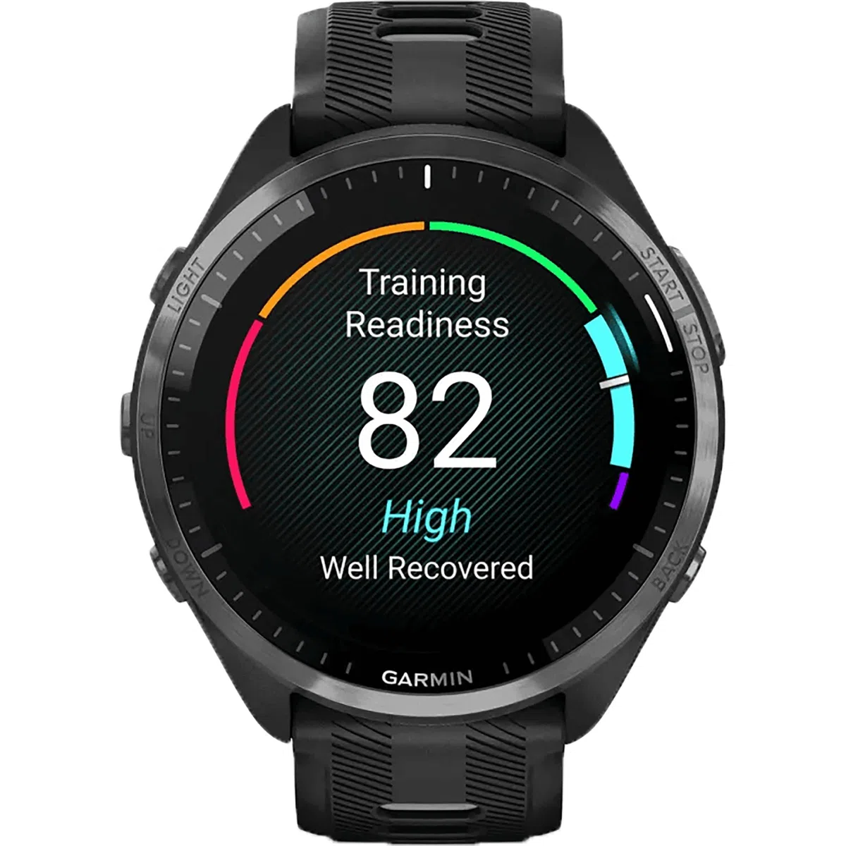 Garmin Forerunner 965 Smartwatch da corsa unisex, misura 47,2 mm, nero/grigio polvere