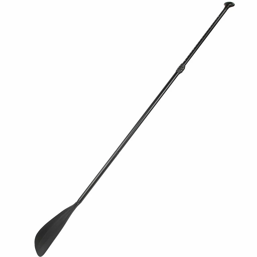 Tbest Pagaia telescopica per pagaia in Alluminio Removibile Pagaia Removibile Stand up Paddle per Kayak da Surf, Nero
