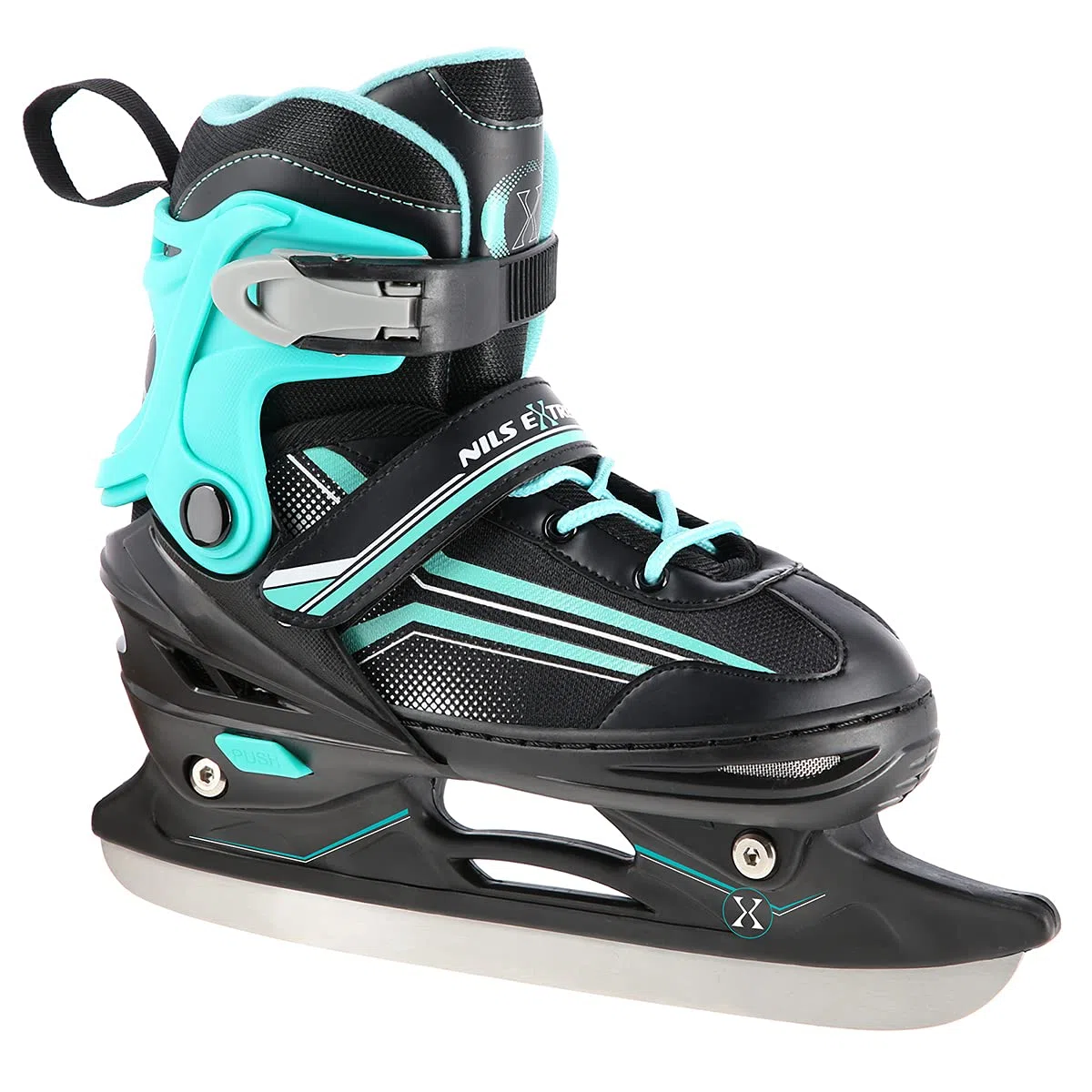 Nils Extreme Lucky - Pattini in linea 2 in 1, misura 34-38, regolabili