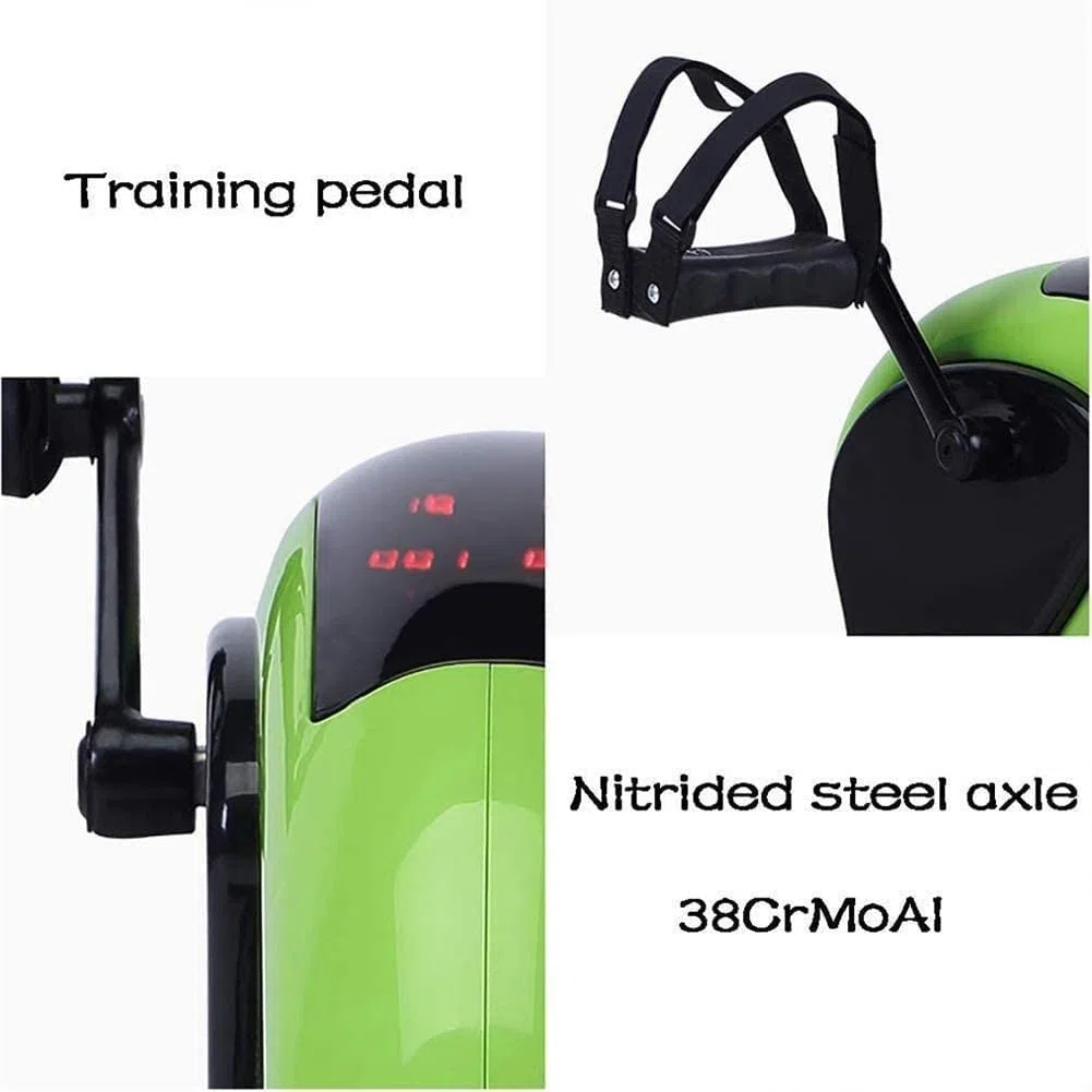 Tapis roulant Pieghevoli, Cyclette per Esercizi riabilitativi, pedaliera Pieghevole Portatile a Basso Impatto per la Salute e la Mobilità delle articolazioni, pedalata PE