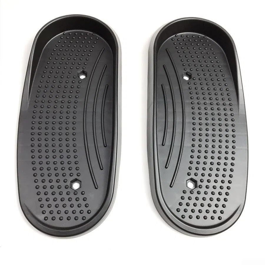 Pedali in plastica da 180 mm per cyclette stabili | Distanza tra i fori di 180 mm, fissaggio sicuro, guida stabile, compatibile con cross-trainer, aggiornamento della cyclette