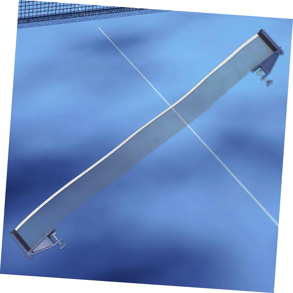 Yardwe Rete da Ping Pong con Morsetti Rete da Tavolo da Ping Pong Telescopica per Interni Ed Esterni Pali Inclusi Materiale Resistente Facile Installazione e Trasporto
