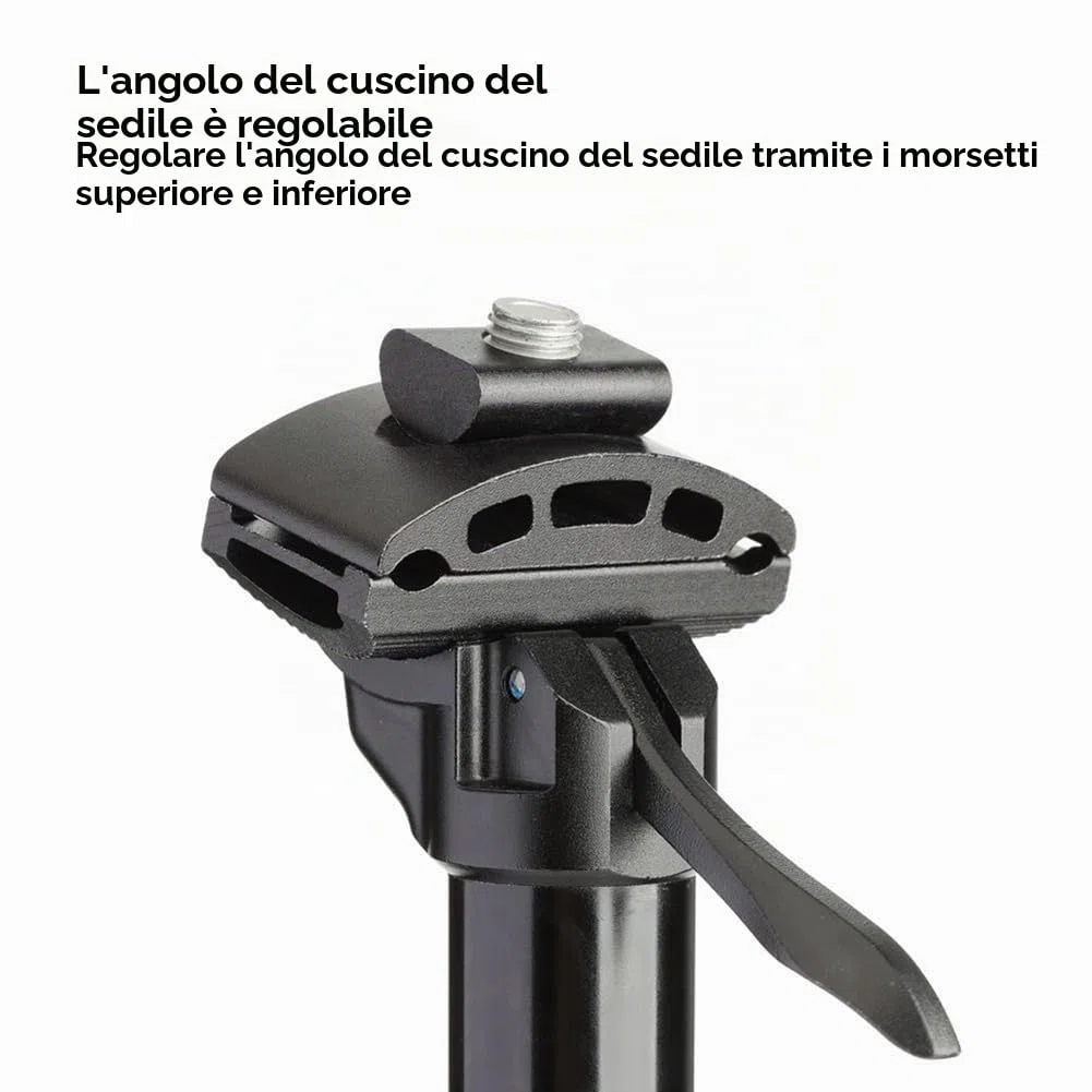Reggisella Telescopico per Bici da 27,2 Mm, Reggisella Regolabile per Bicicletta, Reggisella Telescopico