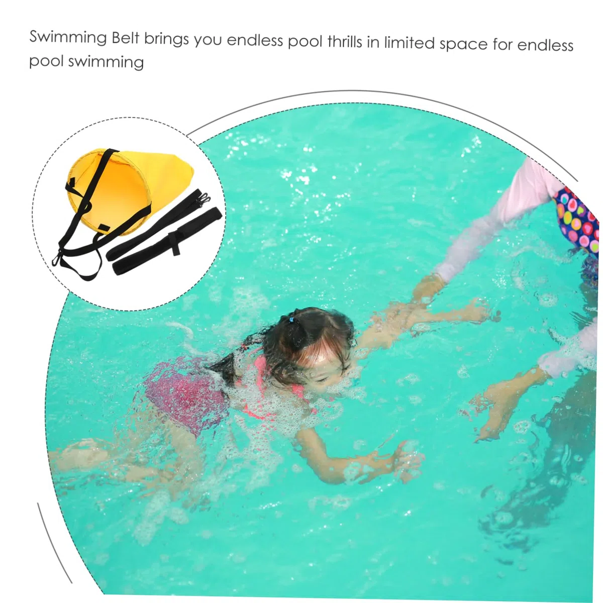 Nuotare con Il Paracadute Attrezzatura da Nuoto Attrezzature per Esercizi in Piscina per Adulti Attrezzatura da Biliardo Corda per Esercizi Panno dell'unità di Elaborazione