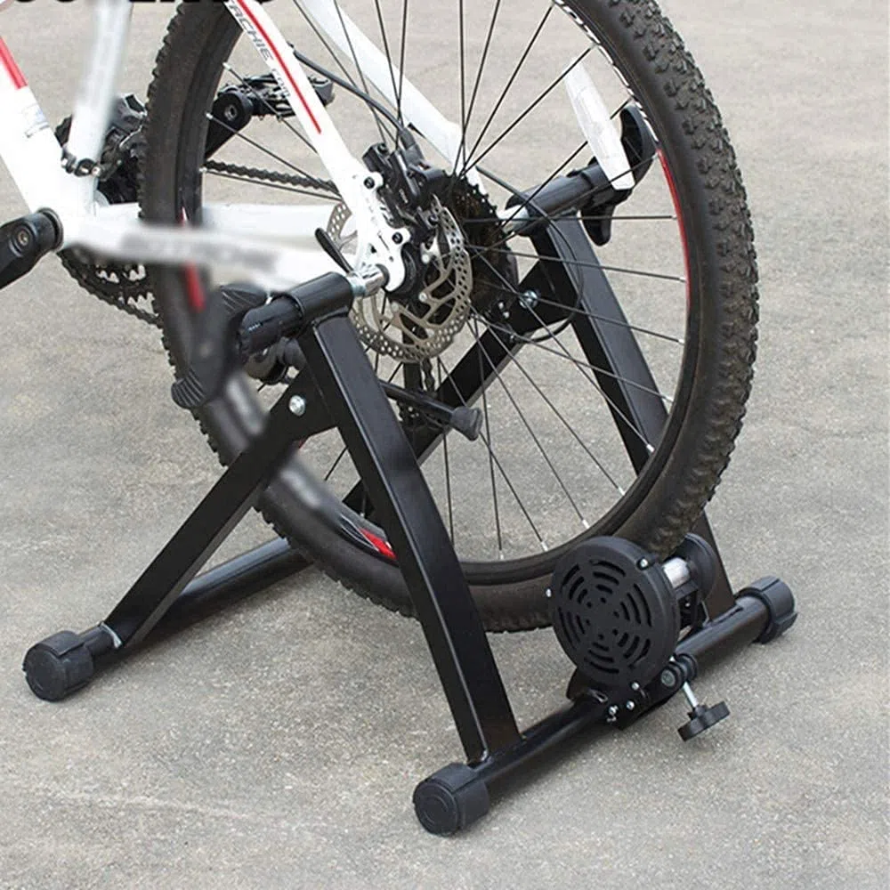 Interno Bike Trainer Stand Bicycle Esercizio Bisesure Magnetico con Rumore Riduzione Ruota Mountain Training Platform Turbo Trainer Indoor Bike Trainer