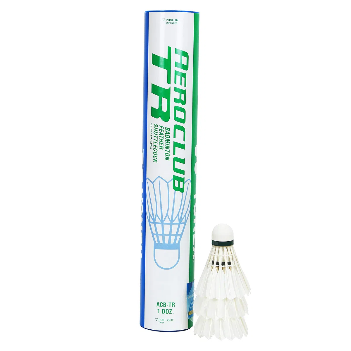 YONEX ACB TR Volano Piuma Volano (Bianco)