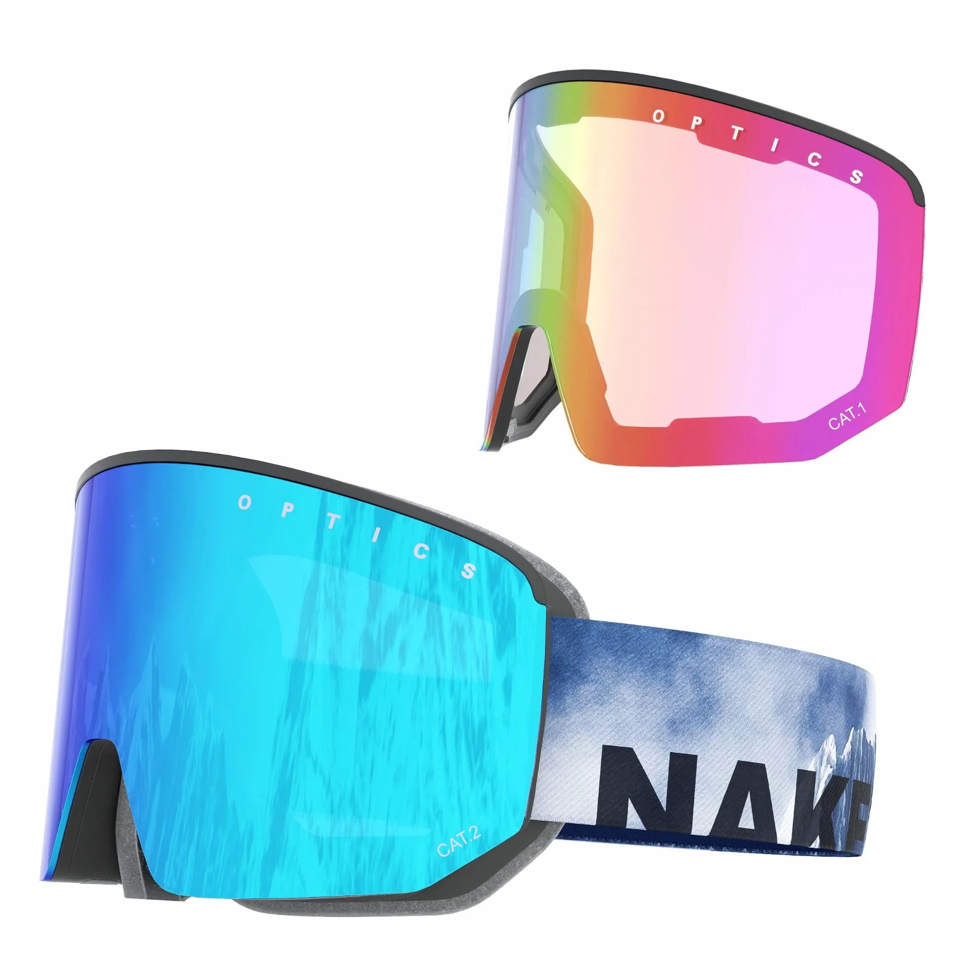 NAKED Optics The NOVA Occhiali da Sci per Uomo