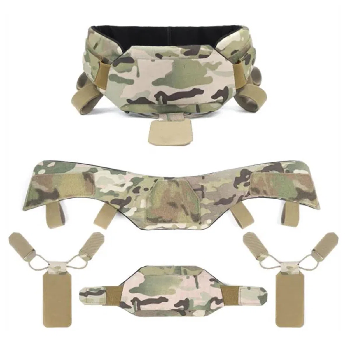 Protezione tattica per il collo, gilet tattico universale per la protezione del collo, accessori da caccia per airsoft.