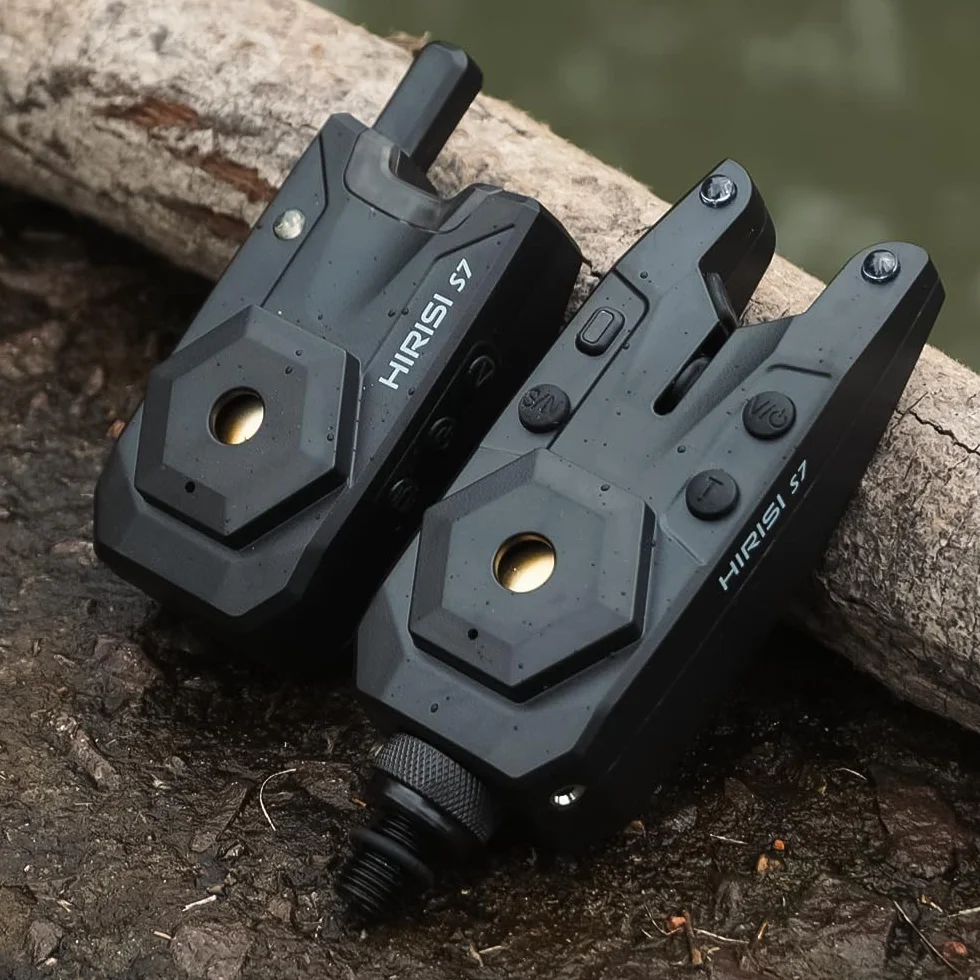 Hirisi Tackle Set di allarme per pesca alla carpa, impermeabile, indicatore di morso per carpa, attrezzatura da pesca