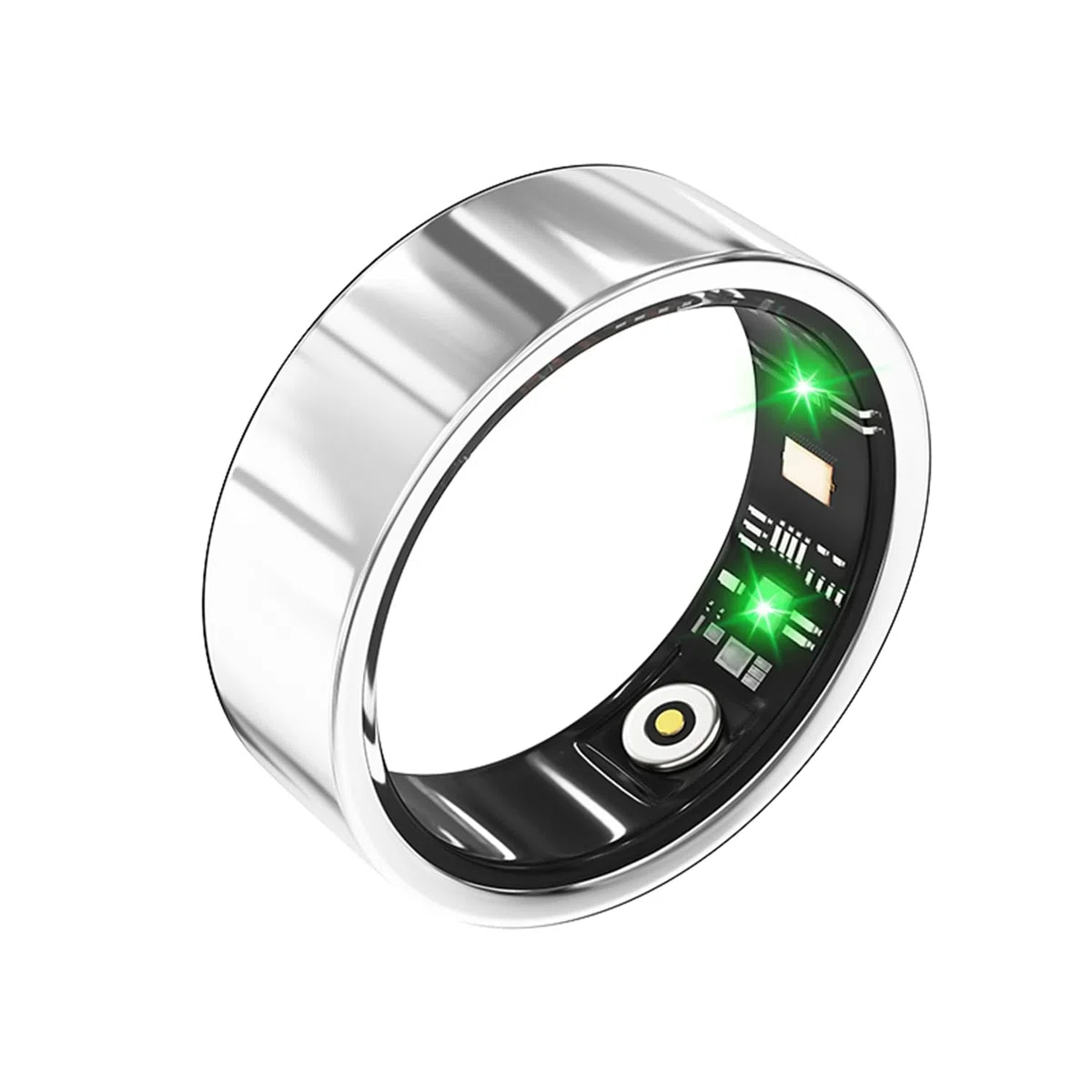 Smart Ring, IP68, anello intelligente impermeabile per uomo e donna con monitor del sonno, frequenza cardiaca, pressione sanguigna, ossigeno, contapassi, monitoraggio delle calorie, anello