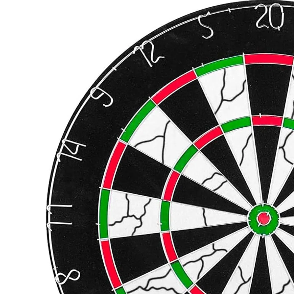 Bersaglio Freccette Gioco Freccettes Adulti Tabellone Professionale Tiro a Segno con 6 Frecce in Acciaio Darts Board Double Face 45 cm Rotondo