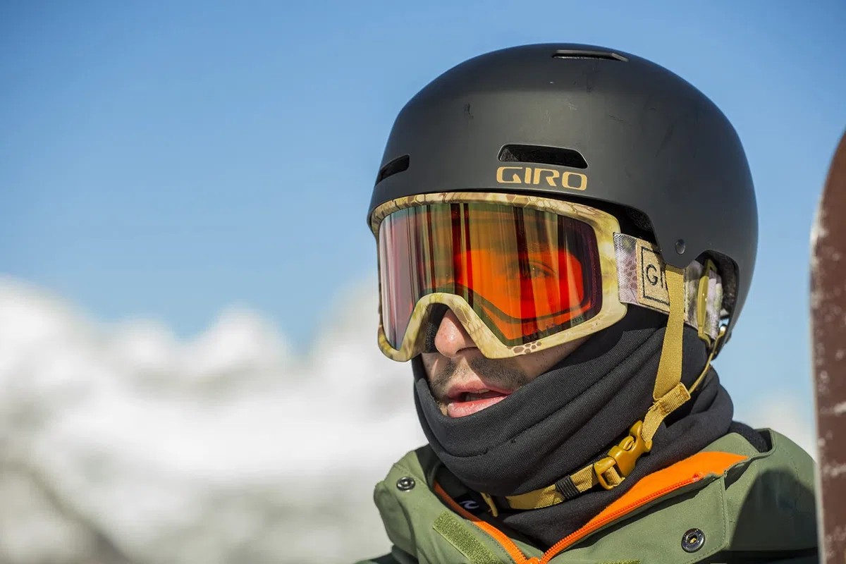 Giro Blok Occhiali da sci – Occhiali da snowboard per uomini e ragazzi – Vivid Lens – Tecnologia anti-appannamento Vent – OTG (sopra gli occhiali)