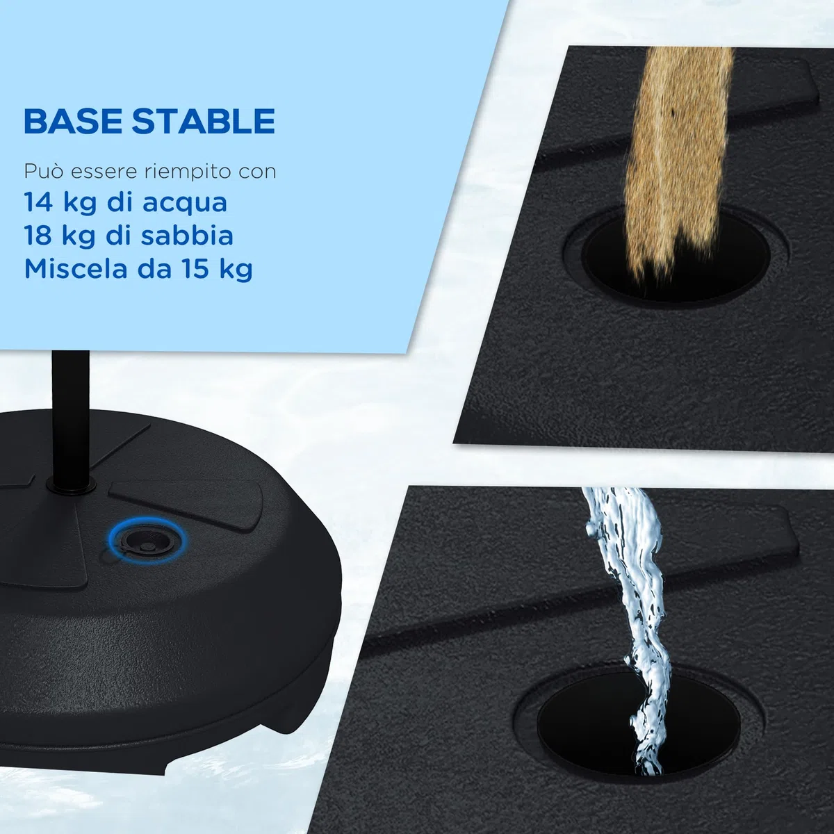 SPORTNOW Canestro Basket ad Altezza Regolabile con Bersaglio Freccette 2 in 1, Set da Gioco in Acciaio e PE con Base Riempibile e 6 Freccette, 38.5x48.5x179 cm, Nero e Marrone