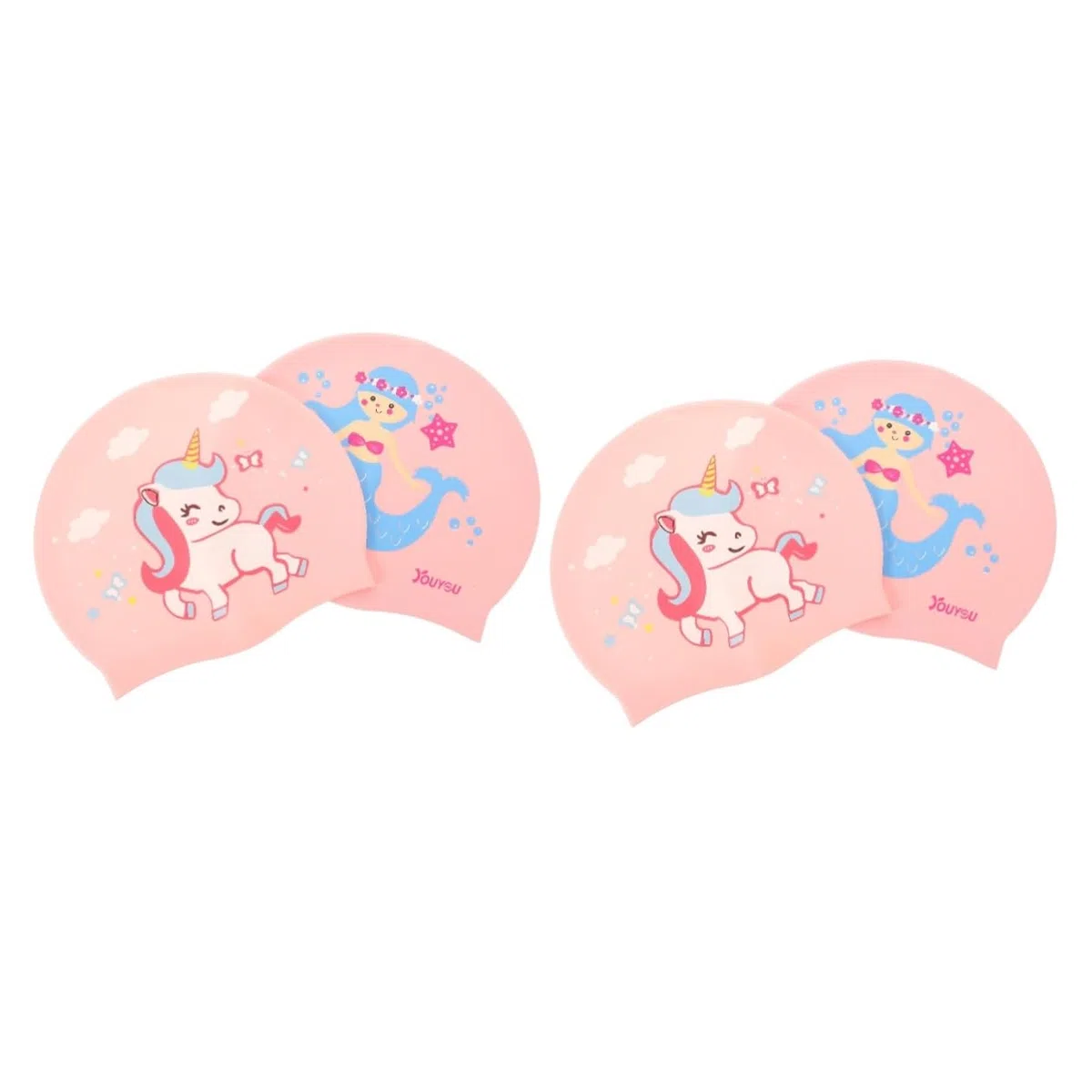Yardwe 2 Set Di Cuffie Da Nuoto Per Ragazzi E Ragazze Grandi Per Ragazze/ragazzi Comode Cuffie Da Piscina 2 Pezzi*2