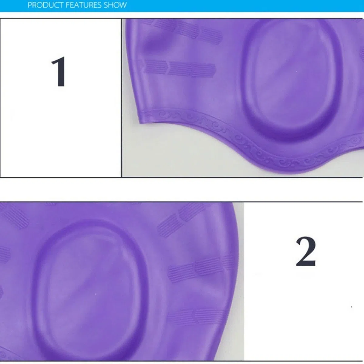 Cuffia da nuoto in silicone, protezione per le orecchie, per uomini e donne, adulti, impermeabile, per sport acquatici