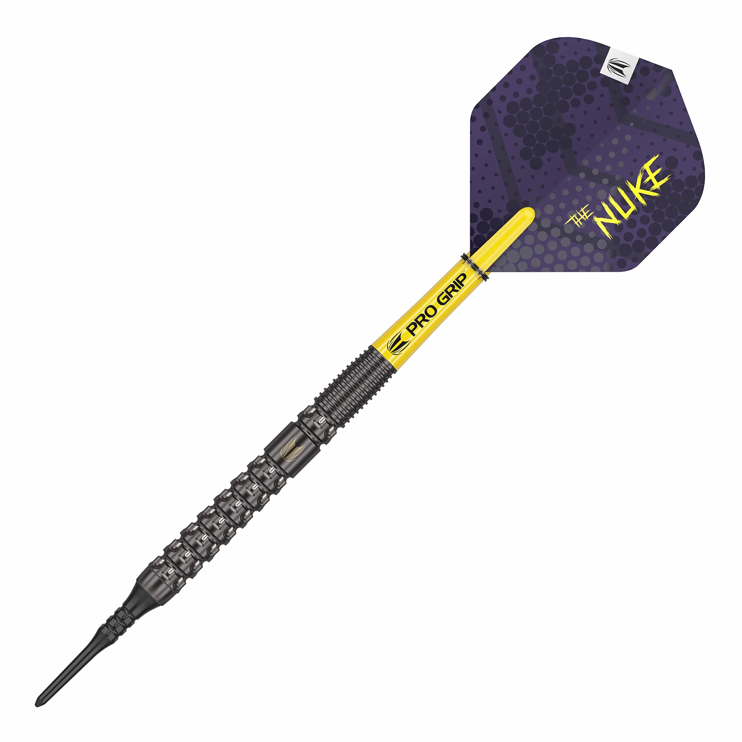 Target Darts Luke Littler Generazione 1 Freccette a Punta Morbida, Freccetta in Tungsteno al 90%, 19G | Set di Freccette a Punta in Pixel, Edizione Giocatore Set di Freccette Elettroniche a Punta