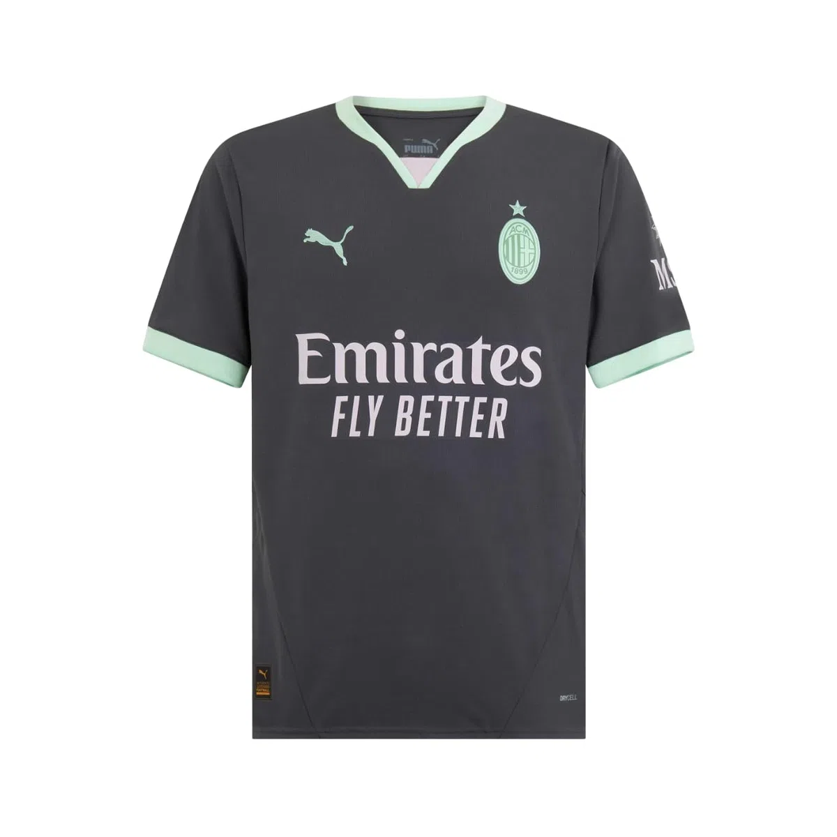 AC Milan Maglia Gara Calcio, Stagione 2024/25, Unisex, Third, L